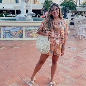 Matching set blouse and shorts